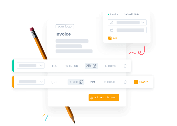 Create error-free electronic invoices easily