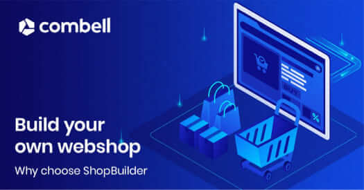8 redenen om je webshop te bouwen met Combell ShopBuilder