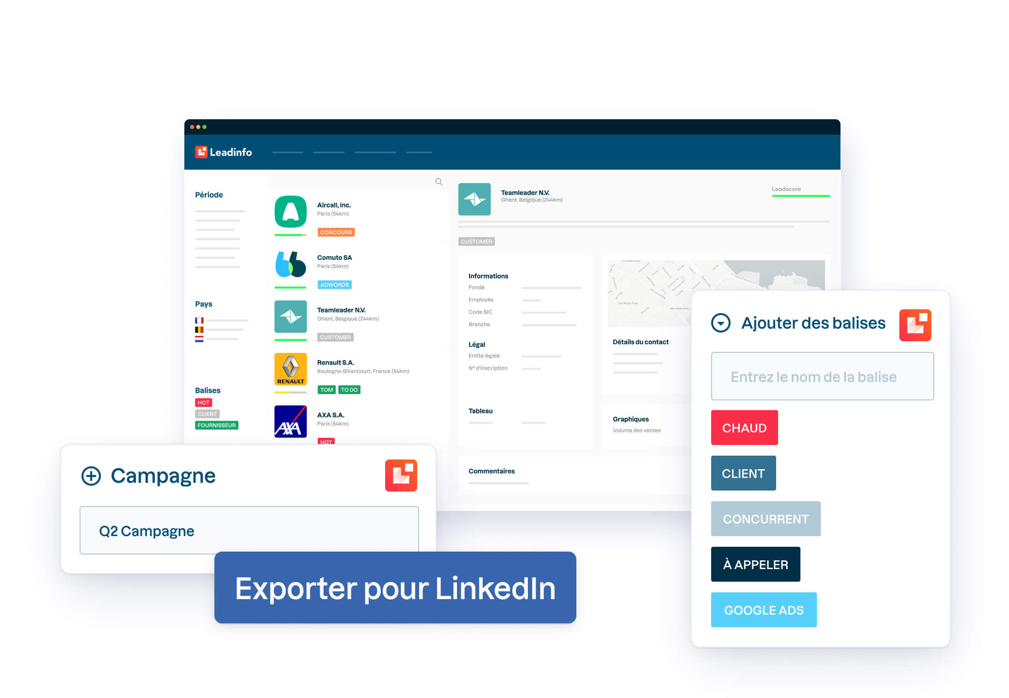 Plus de fonctionnalités pour identifier et convertir les prospects