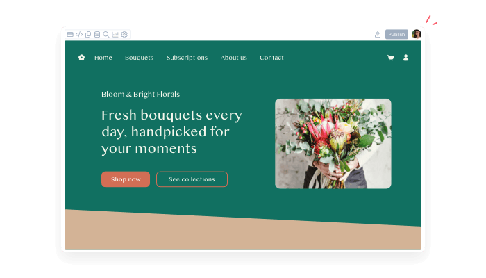 Create your new website