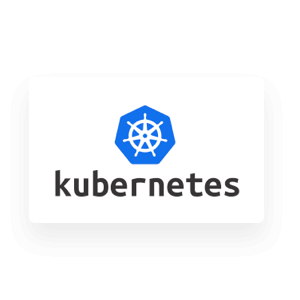 Logo de Kuberenetes.