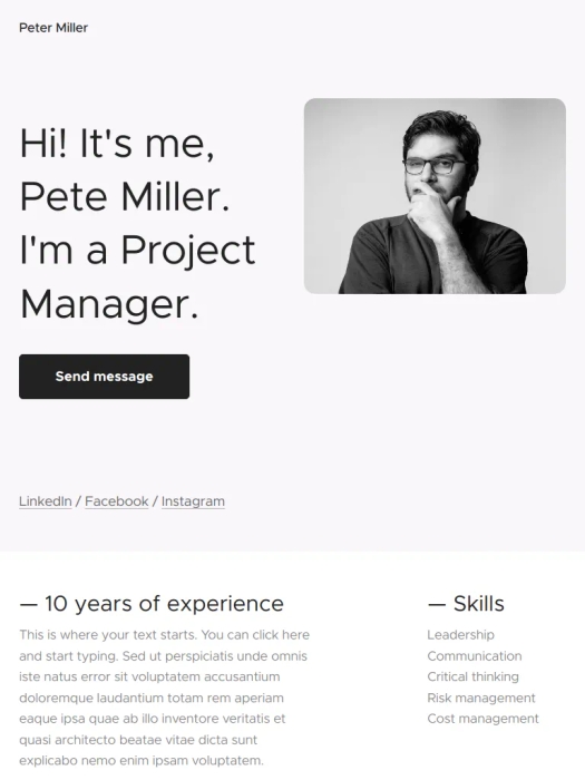 Website builder responsive free