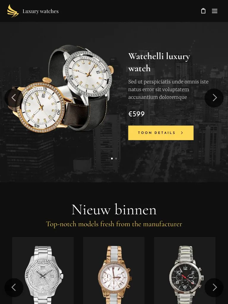 Website builder responsive exclusive