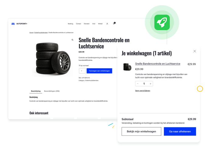 En lanceren jouw website binnen twee werkdagen