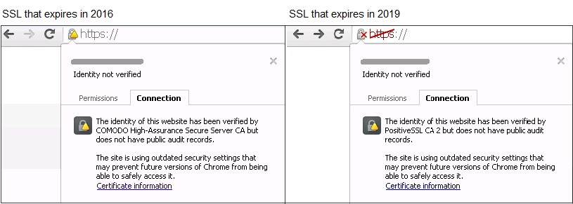 SSL errors