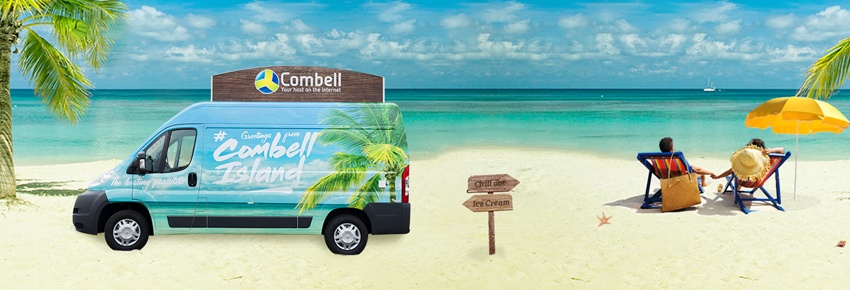Combell Island ice cream car 2015