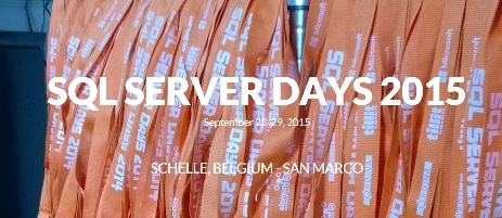 SQL Server Days 2015