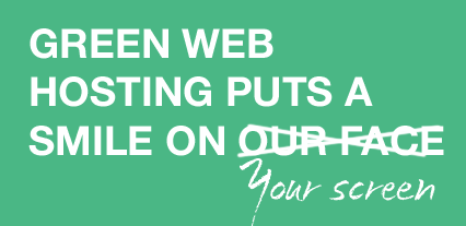 Does your website use green hosting