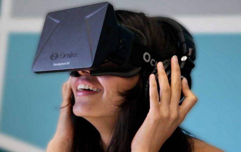Virtual reality Oculus Rift