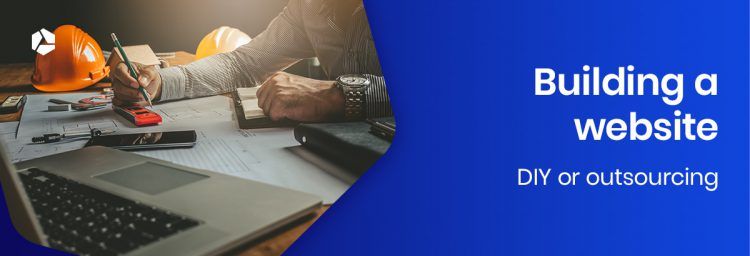Building a website yourself or outsource it
