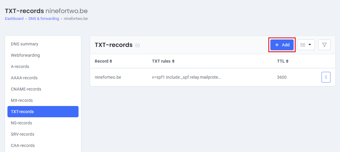 Create an SPF record - make sure that others cannot spoof your e-mail address