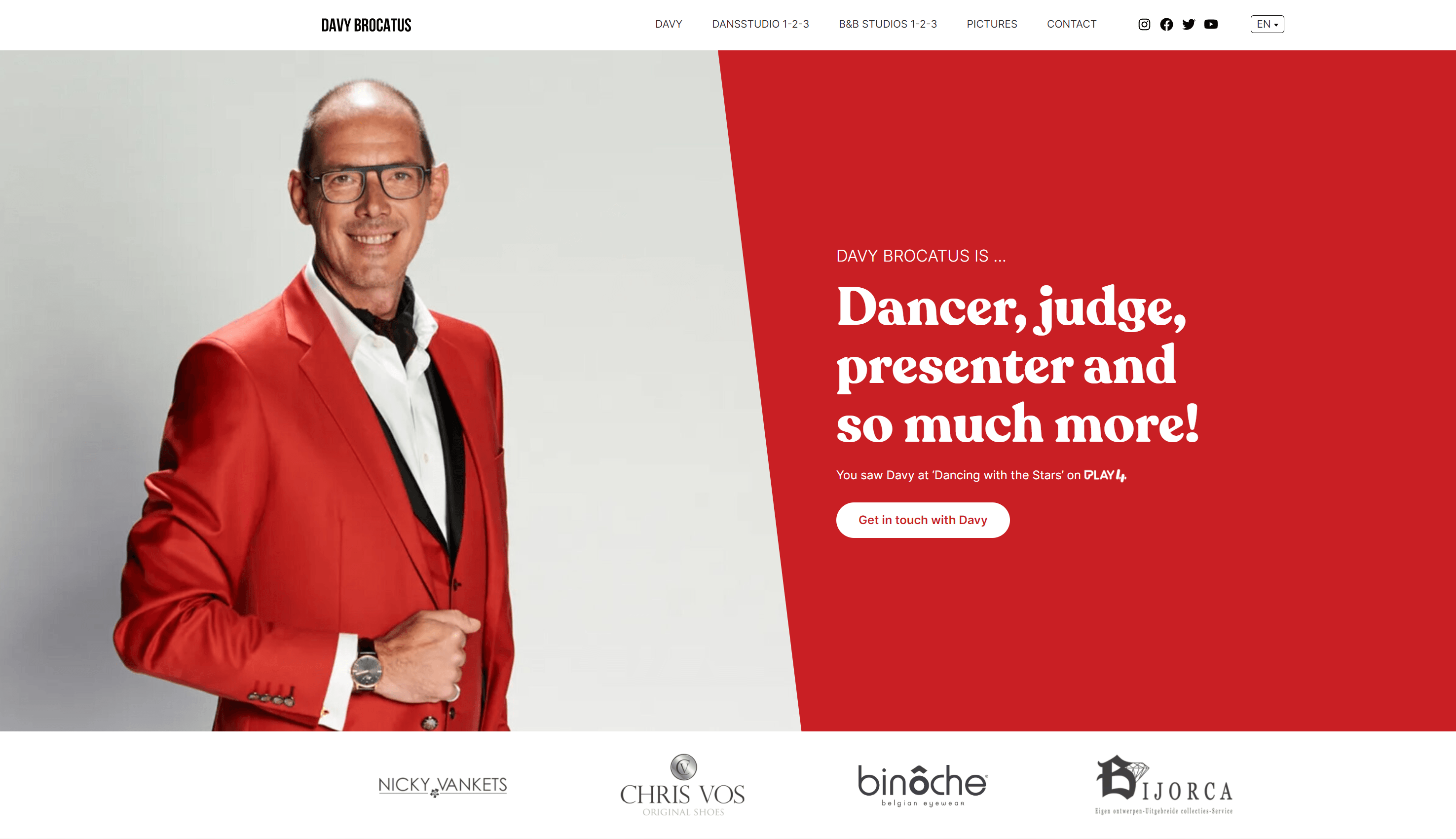 Davy Brocatus new website