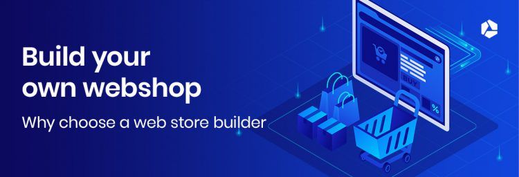 Get started with e-commerce with a web store builder