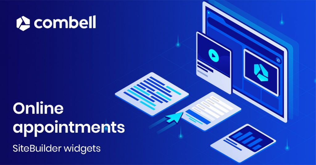 Handy booking widgets for online appointments in SiteBuilder