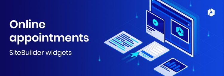 Handy booking widgets for online appointments in SiteBuilder
