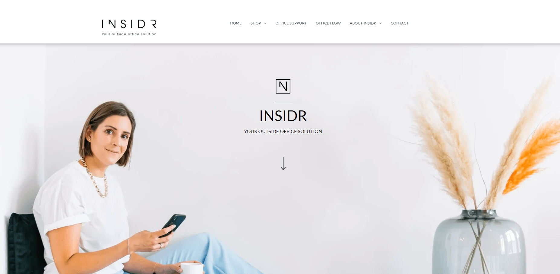 INSIDR webshop built in ShopBuilder