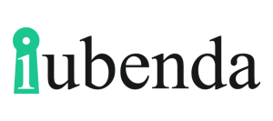 The iubenda logo. White 'i' with green border and 'ubenda' in black letters. The software compliance manager that helps you avoid GDPR fines.