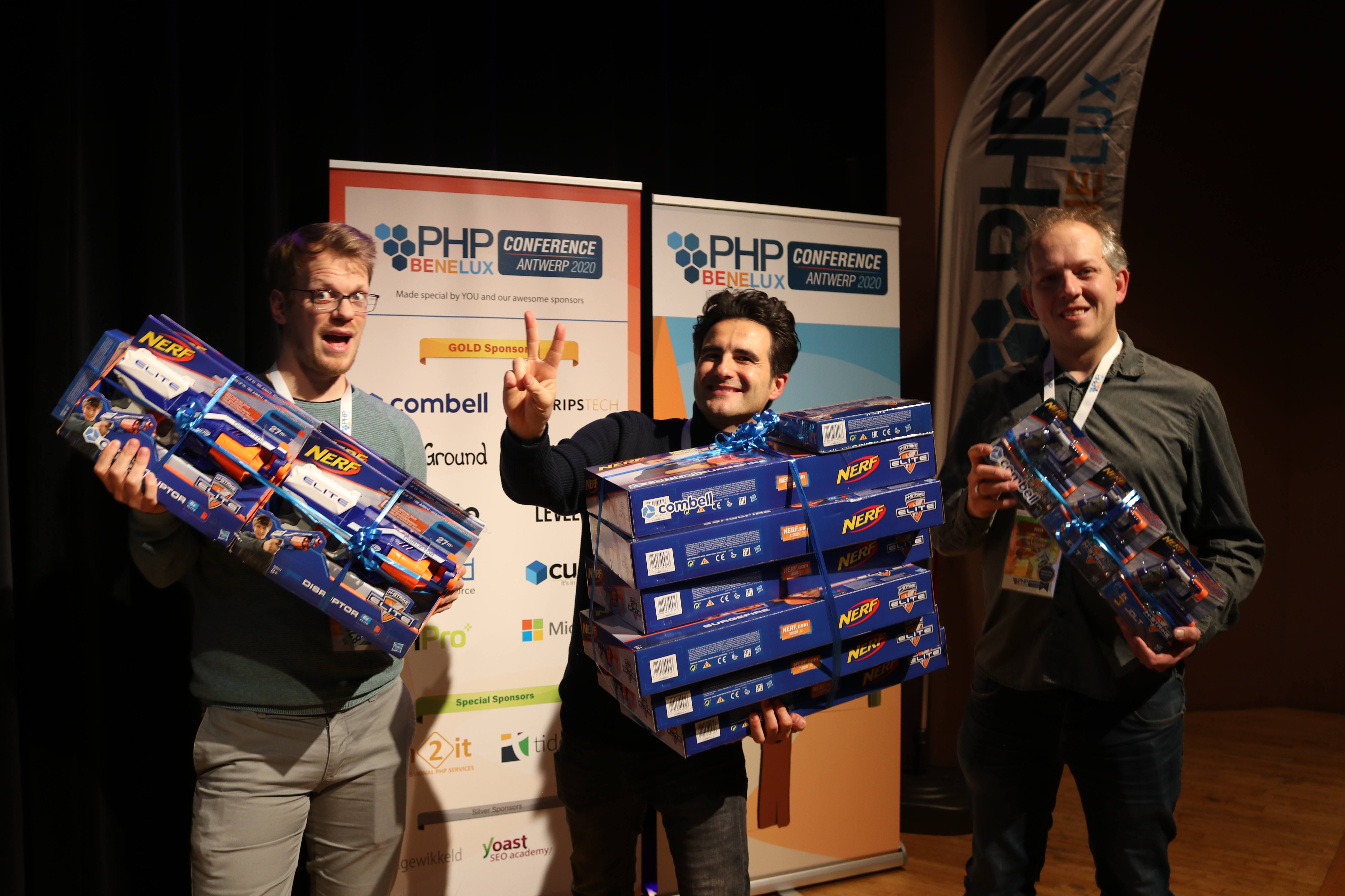 PHPBenelux Conference winners