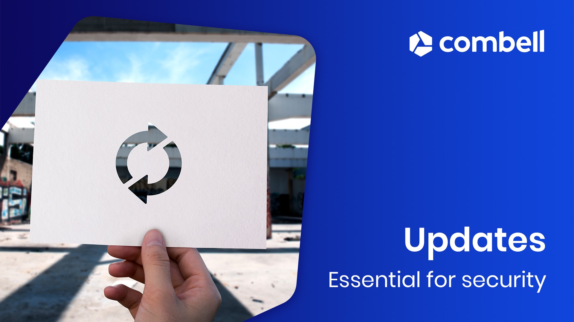 Installing updates quickly a must for better security! Combell