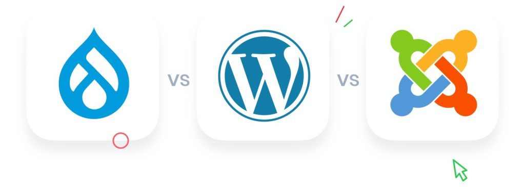 Drupal vs WordPress vs Joomla