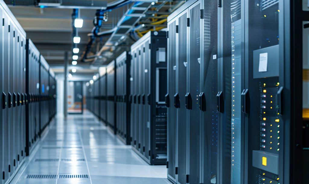 Example of a hyperscale data center