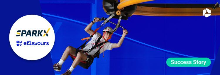 Scalable website for Sparkx: eFlavours builds, Combell hosts