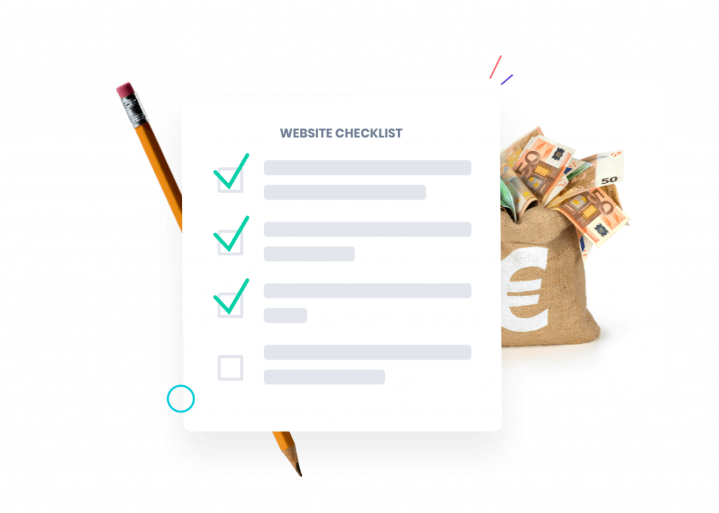 Save thousands of euro's and use a step-by-step checklist to build a (simple) website yourself.