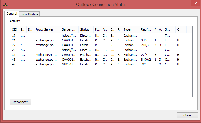 outlook connect to server to view them error outlook connect to server to view them error