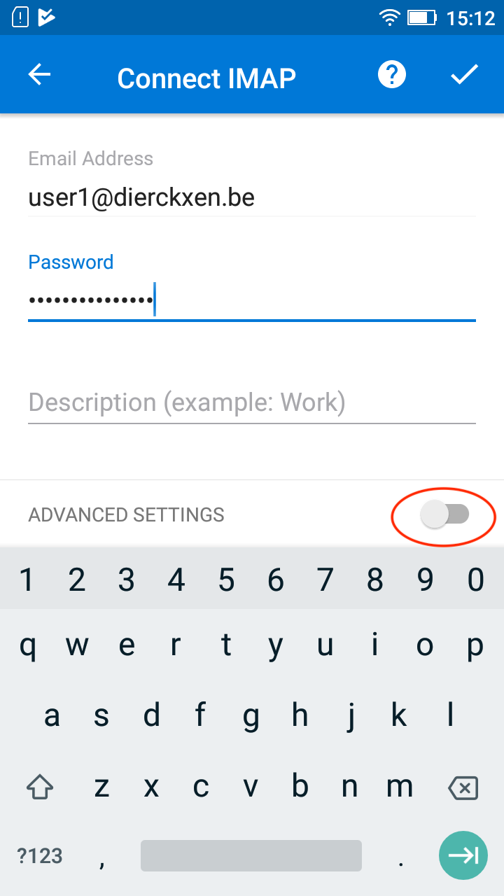 how to add two outlook account in android