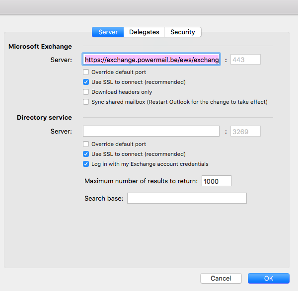 new outlook for mac account inbox