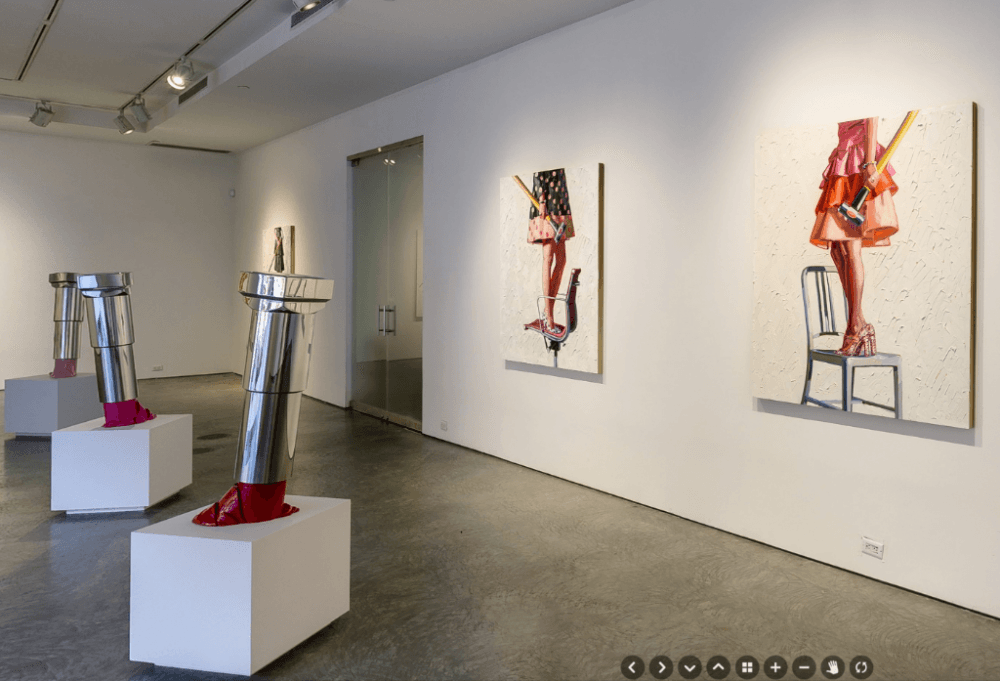 Poppr visite virtuelle dans le De Buck Gallery New York