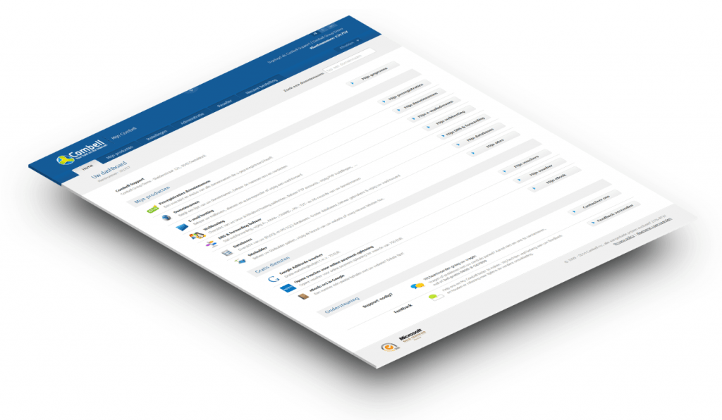 Combell reseller webhosting