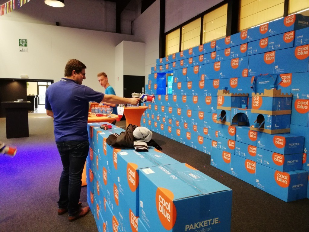 Coolblue Nerf Gun game op PHPBenelux Conference 2018
