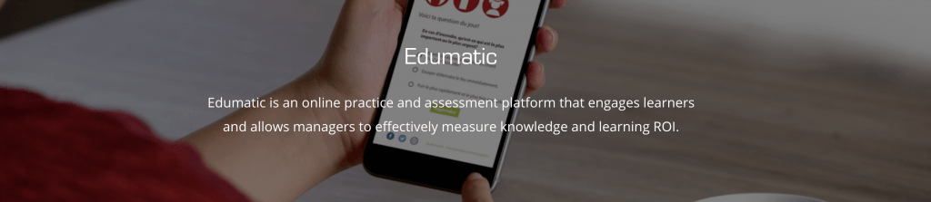 Edumatic - self-paced online training courses
