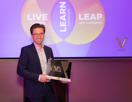 Jonas wint Vlerick Venture Award