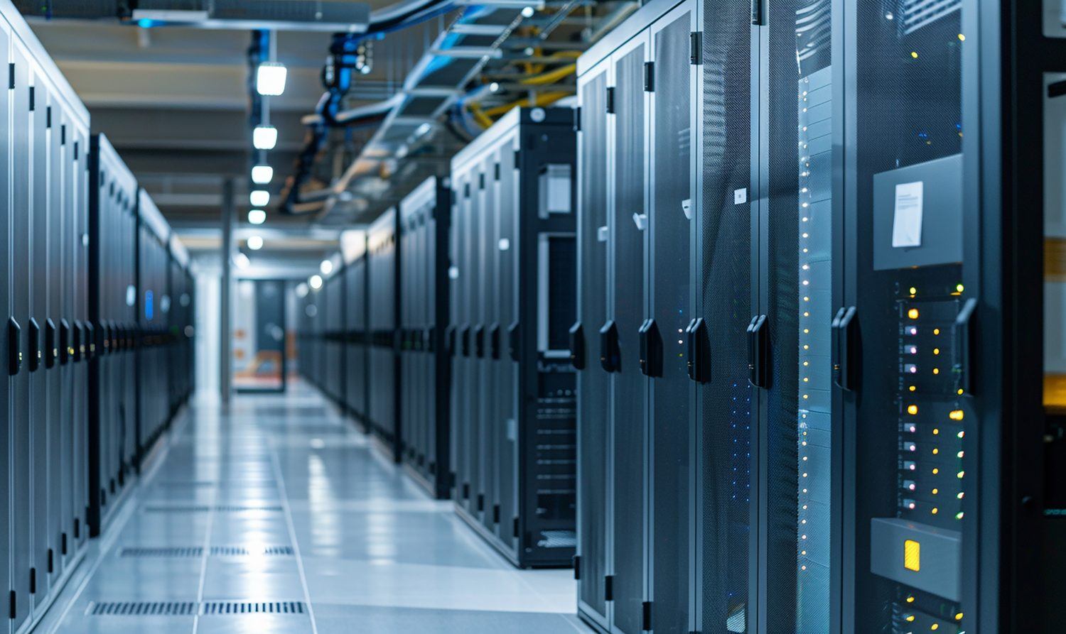Voorbeeld van een hyperscale datacenter.