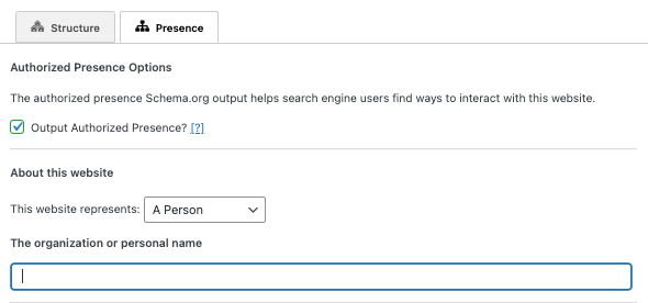 presence seo plugin