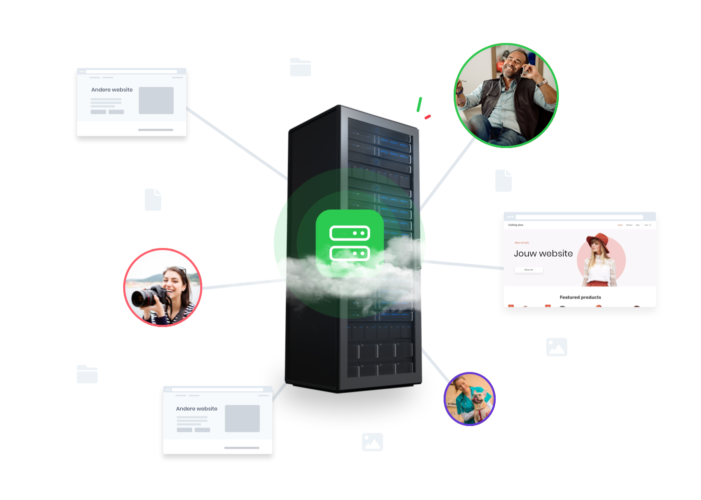 Public cloud (openbare cloud) is een populair type cloud computing.