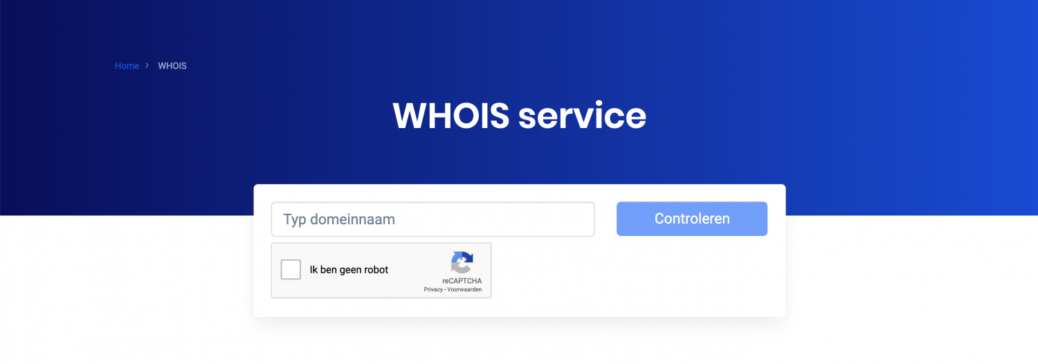whois service combell