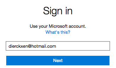 Hotmmail Microsoft Outlook
