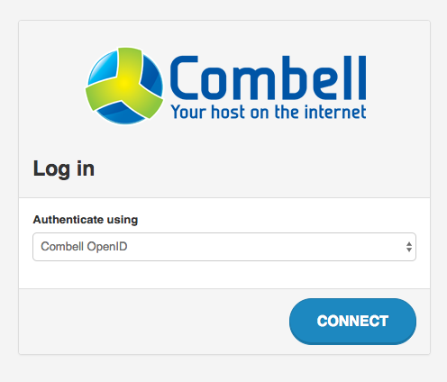 Log in OpenStack controlepaneel